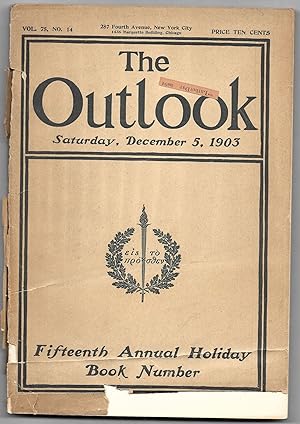 THE OUTLOOK. Vol. 75, No. 14. Dec. 5, 1903