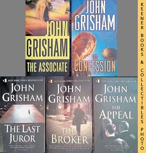 Set Of 5 John Grisham Novels: The Last Juror, The Broker, The Appeal, The Associate, The Confession