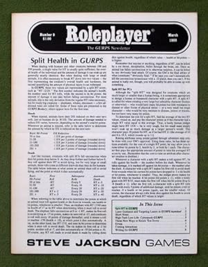 Imagen del vendedor de Roleplayer, Number 9: The GURPS Newsletter (Magazine) a la venta por Wayne's Books