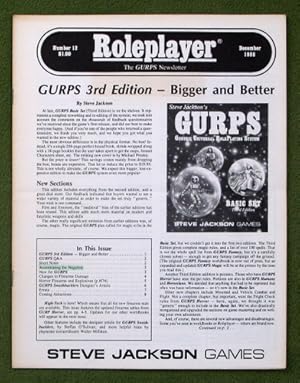 Imagen del vendedor de Roleplayer, Number 12: The GURPS Newsletter (Magazine) a la venta por Wayne's Books