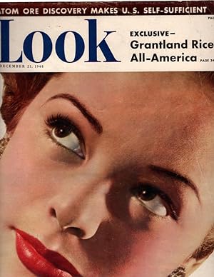 Seller image for Look Magazine, December 21, 1948 for sale by Once Read Books