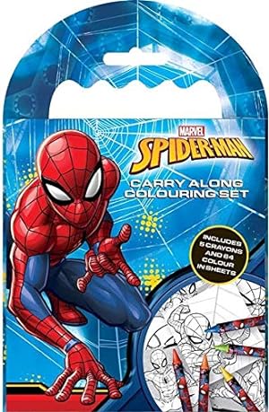 Bild des Verkufers fr Spiderman Carry Along Colouring Set zum Verkauf von WeBuyBooks
