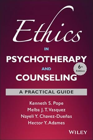Bild des Verkufers fr Ethics in Psychotherapy and Counseling : A Practical Guide zum Verkauf von GreatBookPricesUK