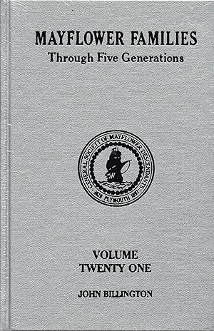 Mayflower Families Through Five Generations, Vol. 21: John Billington