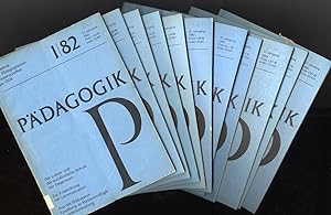 Pädagogik. Zeitschrift für Theorie und Praxis der sozialistischen Erziehung. Jahrgang 1982 in 11 ...