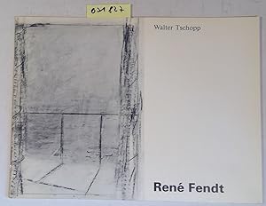Bild des Verkufers fr Rene Fendt - Ausstellung 8. Januar bis 7. Februar 1987, Galerie "zem Specht", Basel zum Verkauf von Antiquariat Trger