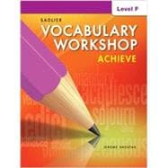 Seller image for Vocabulary Workshop Achieve Student Edition Grade 11 Level F for sale by eCampus