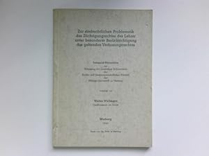 Zur strafrechtlichen Problematik des Züchtigungsrechtes der Lehrer unter besonderen Berücks. d. g...