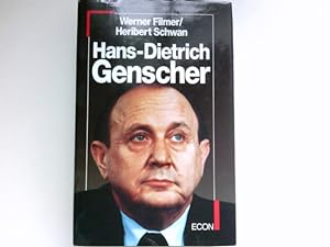 Hans-Dietrich Genscher : Werner Filmer ; Heribert Schwan. Signiert vom Autor.
