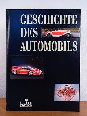 Bild des Verkufers fr Geschichte des Automobils zum Verkauf von Antiquariat Weber