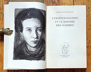 Image du vendeur pour L'existentialisme et la sagesse des nations. mis en vente par La Bergerie