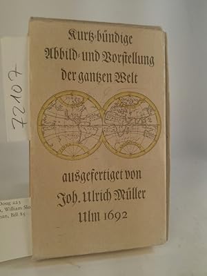 Seller image for Kurtz-Bündige Abbild-und Vorstellung der ganzen Welt for sale by ANTIQUARIAT Franke BRUDDENBOOKS