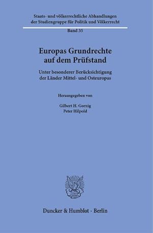 Seller image for Europas Grundrechte auf dem Prfstand for sale by Rheinberg-Buch Andreas Meier eK