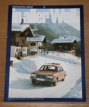 Imagen del vendedor de Mercedes-Benz in aller Welt. Heft Nr. 145 E, 22. Jahrgang 1/1977. Zeitschrift fr die Freunde des Hauses Daimler-Benz. Magazine for the Friends of the Three-Pointed Star. a la venta por Antiquariat Gallenberger