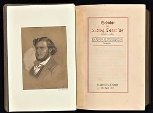 Gedichte von Ludwig Braunfels (1810-1888) : Den Freunden als Erinnerungsgabe zur Wiederkehr seine...