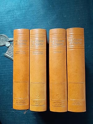 Imagen del vendedor de La guerre d'Algrie. Tomes 1, 2, 3, 4 a la venta por Librairie de la Garenne