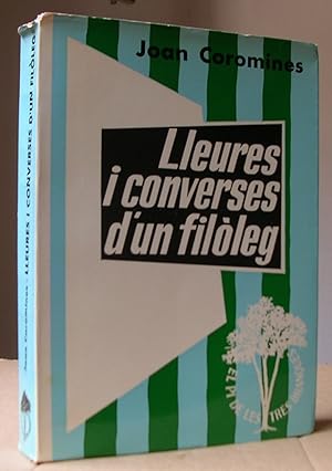 Seller image for LLEURES I CONVERSES D'UN FILOLEG. Prleg de Joan Sales for sale by LLIBRES del SENDERI