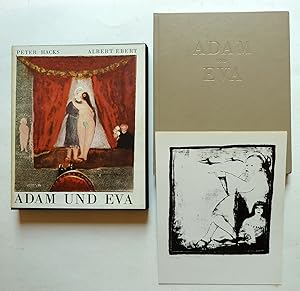Adam und Eva. Komödie. In einem Vorspiel und drei Akten. Mit Bildern von Albert Ebert. Verlag Phi...