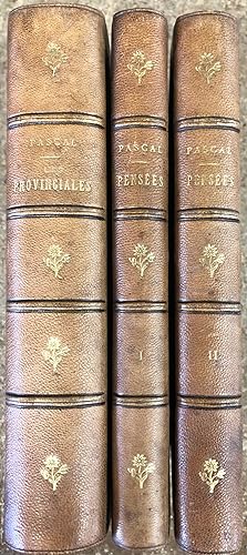 Les Provinciales (2 tomes un volume) - les pensées (2 volumes)