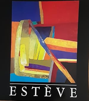 Estève. ( Exposition Galeries nationales du Grand Palais, Paris, 17 octobre 1986-12 janvier 1987).