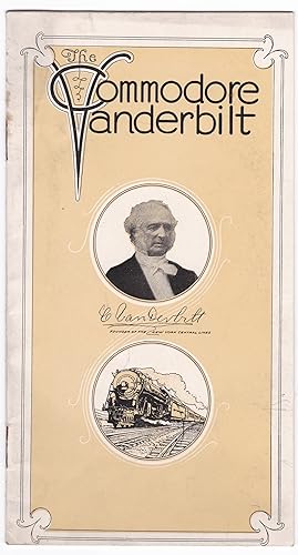 Altes Heft über den Zug - The Commodore Vanderbilt. Founder of the New York Central Lines. Sprach...