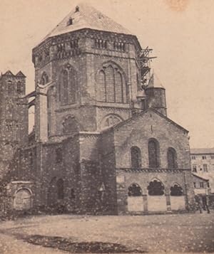 Germany Cologne Koln St. Gereon's Basilica Old Stereoview Photo Braun 1870