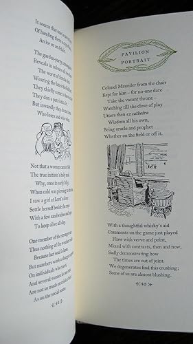 Immagine del venditore per Five Overs & 2 Wides: [poems]. With illustrations by Phillida Gili. [Foreword by Colin Cowdrey; introduction by Walter Oakeshott] venduto da James Fergusson Books & Manuscripts