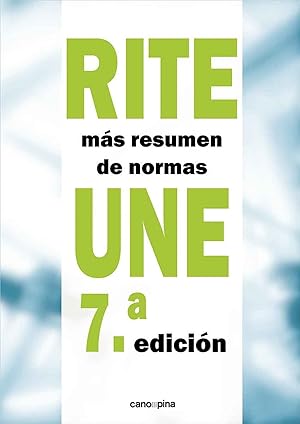 Image du vendeur pour RITE + resumen de normas UNE 7. edicin mis en vente par Imosver