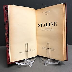 Staline. Préface de Stafford Cripps. (Traduit de l'anglais par L. Thomas).