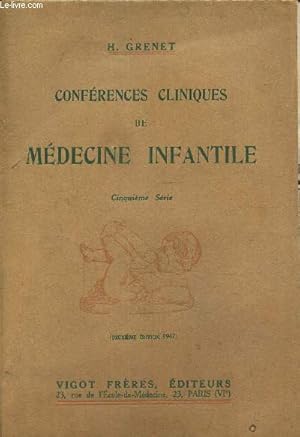Bild des Verkufers fr Confrences cliniques de mdecine infantile - Cinquime srie zum Verkauf von Le-Livre