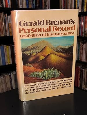 Seller image for Gerald Brenan's Personal Record of His Two Worlds. 1920-1972. for sale by Forgotten Lore