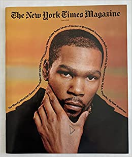 Seller image for New York Times Magazine, 6 June 2021 (Cover Story, "The Moody Monkish Genius of Kevin Durant") for sale by Armadillo Books