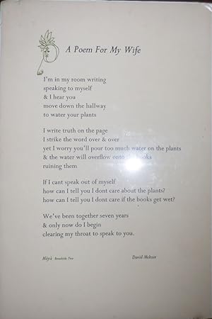 A Poem For My Wife (Broadside Poem)