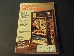 Popular Mechanics Nov 1974 Make Memory Boxes, Windmills for Energy