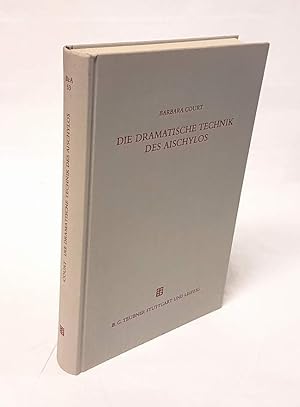 Seller image for Die dramatische Technik des Aischylos. for sale by Antiquariat Dennis R. Plummer