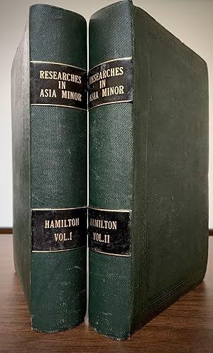 Bild des Verkufers fr Researches In Asia Minor, Pontus, And Armenia; With Some Account Of Their Antiquities And Geology zum Verkauf von Royoung Bookseller, Inc. ABAA