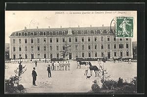 Bild des Verkufers fr Carte postale Joigny, Le nouveau Quartier de Cavalerie Davout zum Verkauf von Bartko-Reher