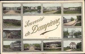 Ansichtskarte / Postkarte Dampierre Yvelines, Le Chateau, Vue generale