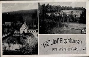 Ansichtskarte / Postkarte Greifenstein im Westerwald, Heilanstalt Waldhof Elgershausen