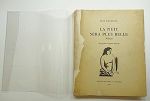 Seller image for La Nuit sera plus belle. Poemes. Bois graves d'Ernest Pizzotti. for sale by Versandantiquariat Christine Laist