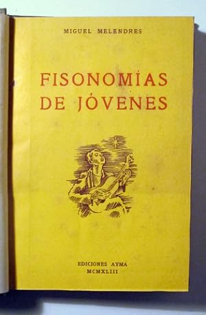 Seller image for FISONOMAS DE JVENES - Barcelona 1943 for sale by Llibres del Mirall