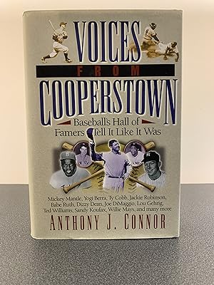 Imagen del vendedor de Voices From Cooperstown: Baseball's Hall of Famers Tell It Like It Was [FIRST EDITION] a la venta por Vero Beach Books