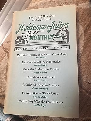Seller image for Haldeman-Julius Monthly. February 1927 for sale by Bristlecone Books  RMABA