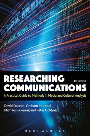 Imagen del vendedor de Researching Communications : A Practical Guide to Methods in Media and Cultural Analysis a la venta por GreatBookPrices