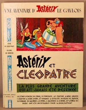 Image du vendeur pour Asterix et Cleopatre; Une Aventure d'Asterix. mis en vente par Bucks County Bookshop IOBA