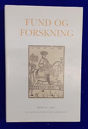 Fund og Forskning I det Kongelige Biblioteks Samlinger. Bind 44.