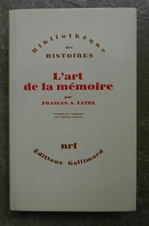 Image du vendeur pour L'art de la mmoire. mis en vente par Librairie les mains dans les poches