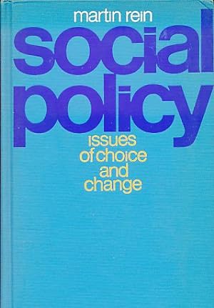 Seller image for Social Policy: Issues of Choice and Change. for sale by Fundus-Online GbR Borkert Schwarz Zerfa