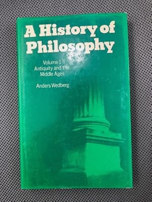 Seller image for A History of Philosophy Volume 1 Antiquity and the Middle Ages for sale by The Groaning Board