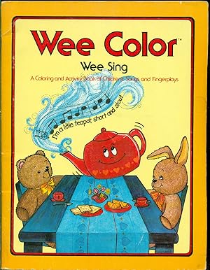 Image du vendeur pour We Color We Sing - A Coloring and Activity Book of Children's Songs and Fingerplays. mis en vente par Don's Book Store